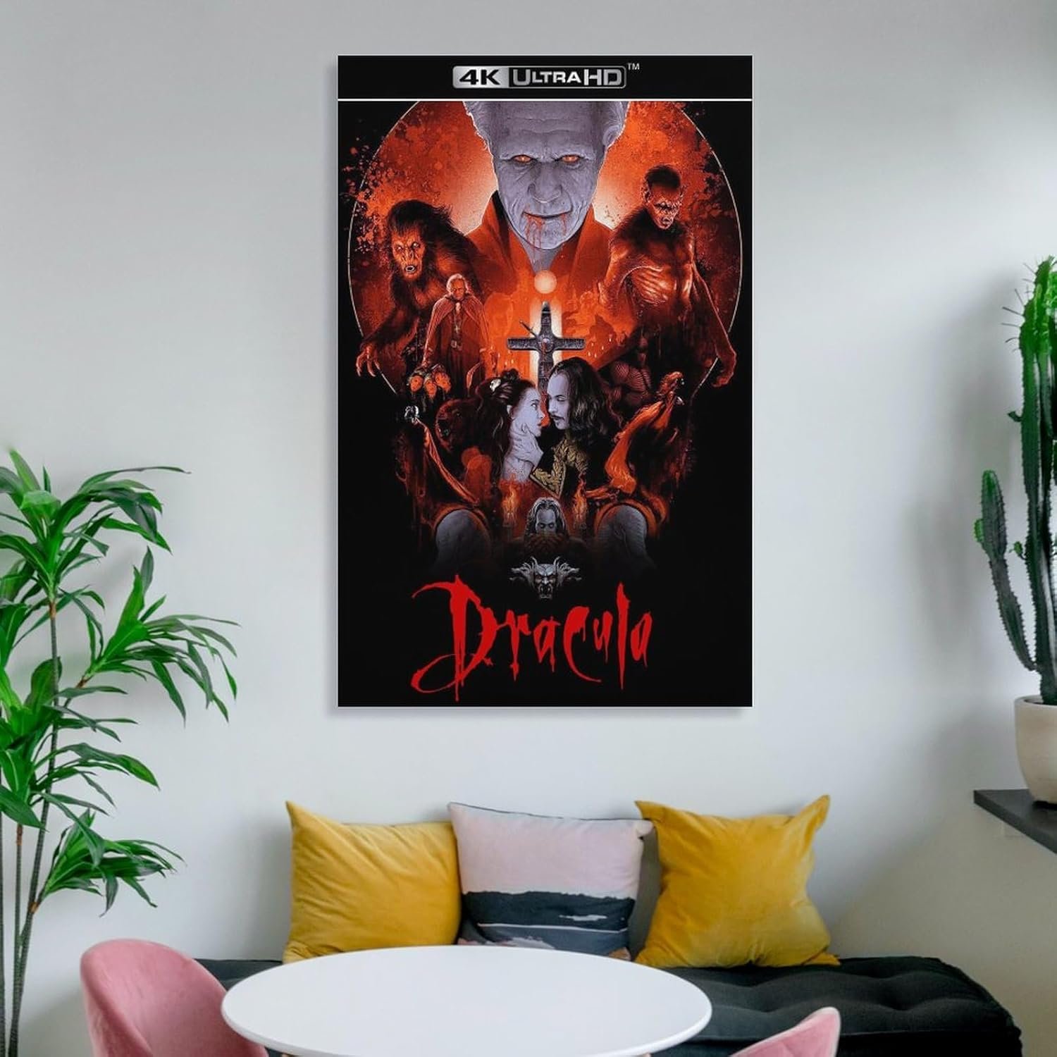 tendayougo Horror Poster Bram Stokers Dracula Poster Poster Decorative Painting Canvas Wall Art Living Room Posters Bedroom Painting 20x30inch(50x75cm)