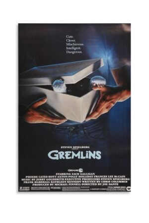 tendayougo Paintings for Wall Decorations Gremlins Cool Posters Poster Decorative Painting Canvas Wall Art Living Room Posters Bedroom Painting 12x18inch(30x45cm)