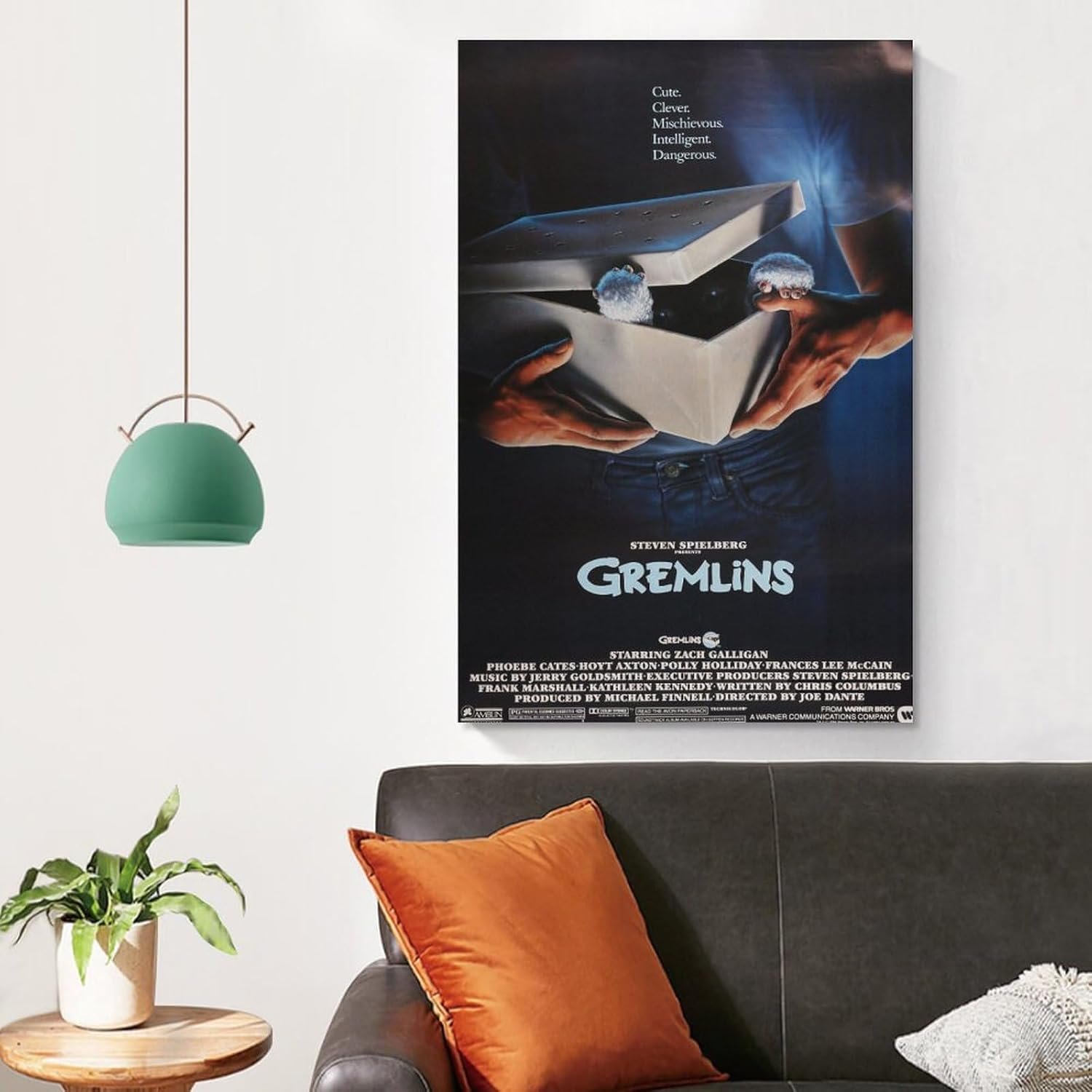 tendayougo Paintings for Wall Decorations Gremlins Cool Posters Poster Decorative Painting Canvas Wall Art Living Room Posters Bedroom Painting 12x18inch(30x45cm)