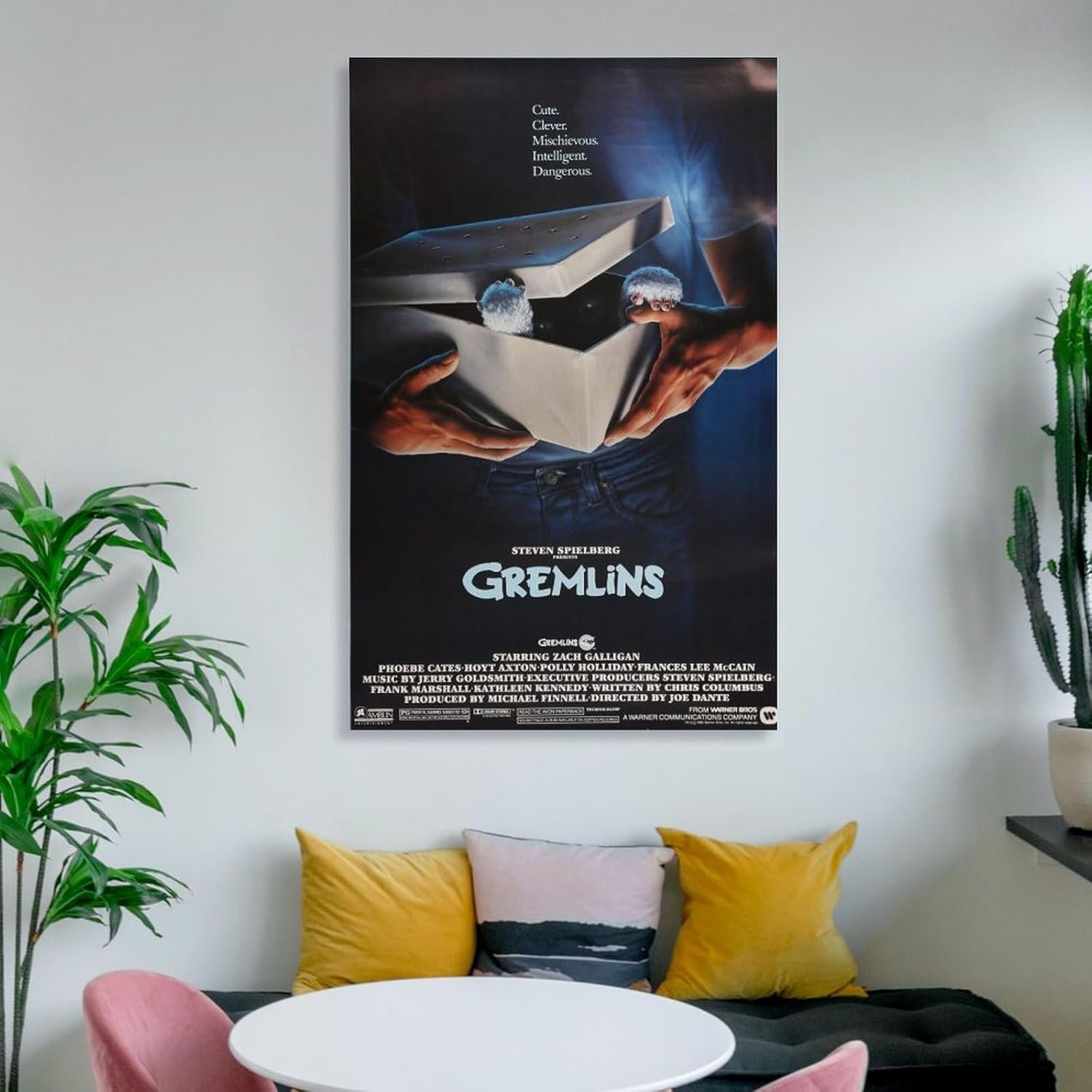 tendayougo Paintings for Wall Decorations Gremlins Cool Posters Poster Decorative Painting Canvas Wall Art Living Room Posters Bedroom Painting 12x18inch(30x45cm)