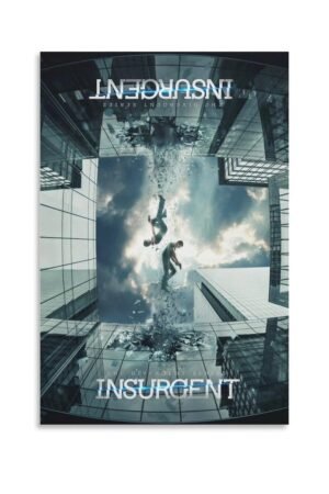 tendayougo Surreal Poster Insurgent Movie Posterss Canvas Art Poster And Wall Art Picture Print Modern Family Bedroom Decor Posters 16x24inch(40x60cm)