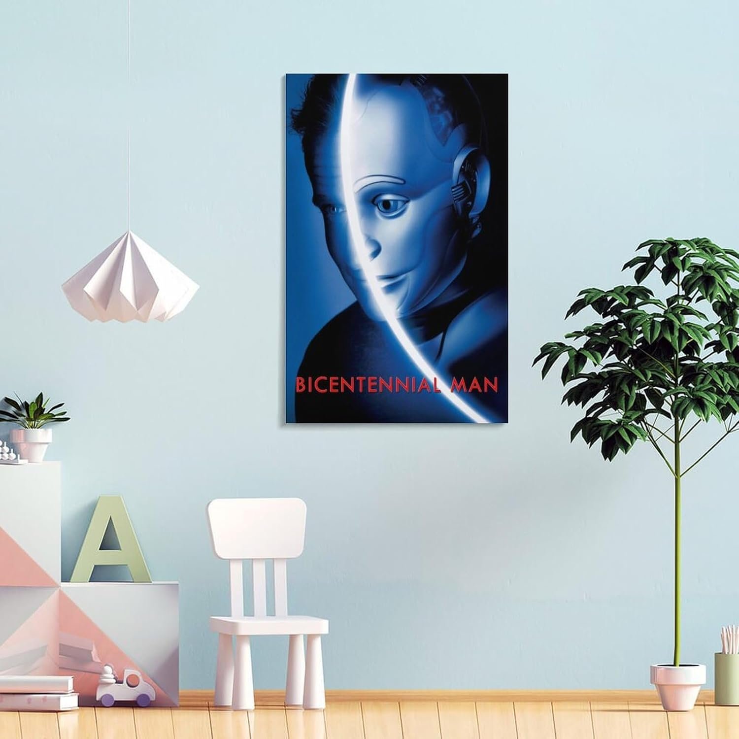 tendayougo Wall Posters Bicentennial Man Poster Canvas Art Poster And Wall Art Picture Print Modern Family Bedroom Decor Posters 16x24inch(40x60cm)