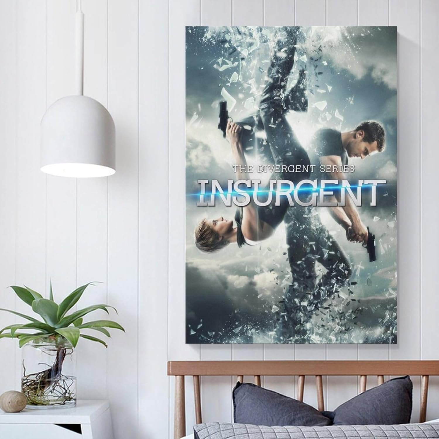 tendayougo Wall Posters Insurgent Movie Posterss Canvas Art Poster And Wall Art Picture Print Modern Family Bedroom Decor Posters 16x24inch(40x60cm)