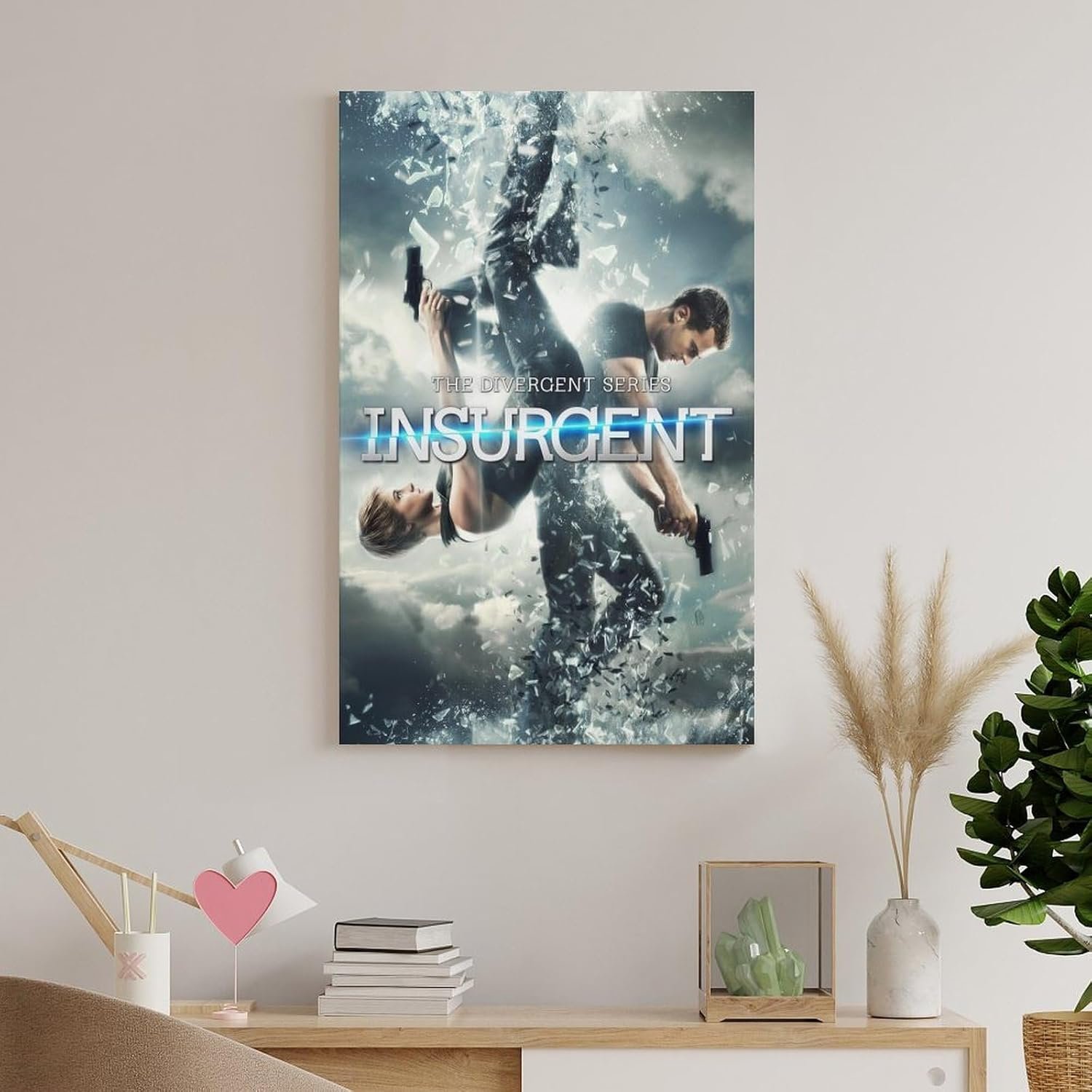 tendayougo Wall Posters Insurgent Movie Posterss Canvas Art Poster And Wall Art Picture Print Modern Family Bedroom Decor Posters 16x24inch(40x60cm)