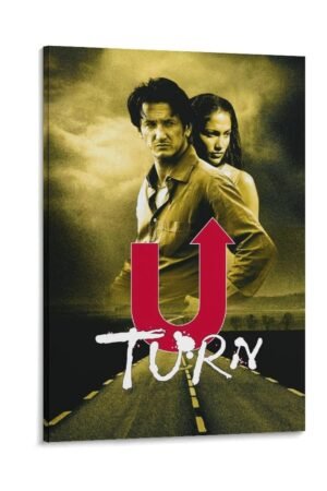 tendayougo Wall Posters U Turn Movie Posterss Poster Decorative Painting Canvas Wall Art Living Room Posters Bedroom Painting 24x36inch(60x90cm)