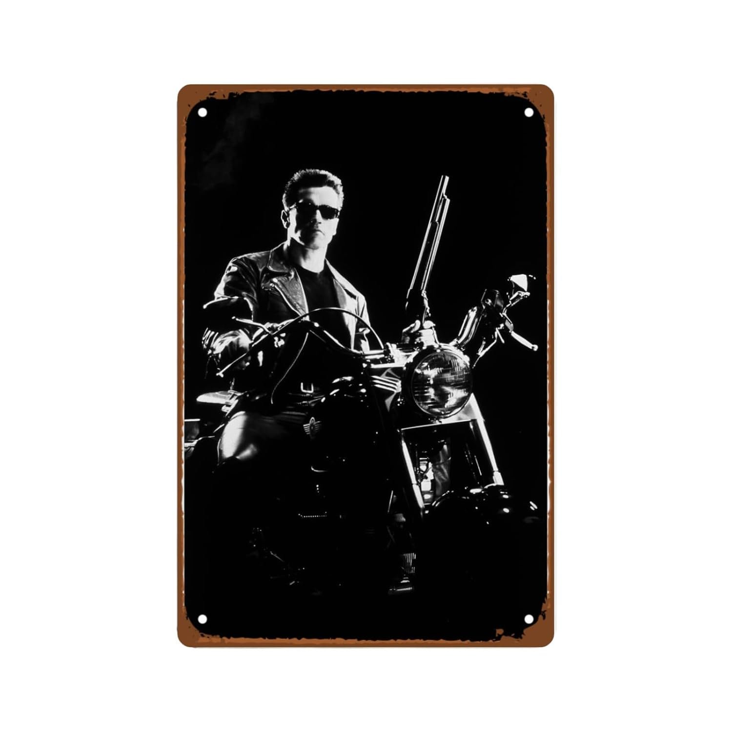 Terminator 2 Judgment Day Metal Sign