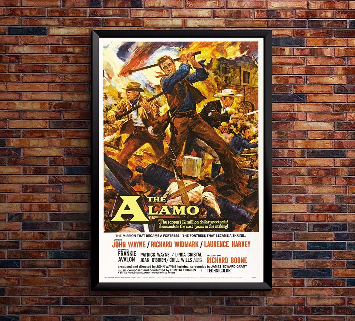 The Alamo - 1960 - Movie Poster - John Wayne-11 x 17 Inches