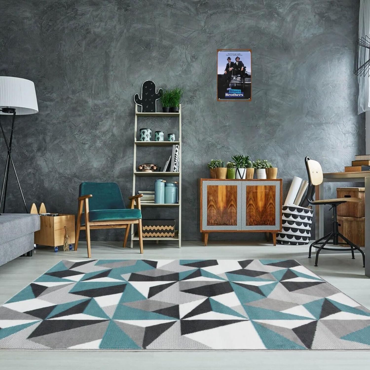 The Blues Brothers Metal Wall Tin Sign They'll Never Get Caught. They're On A Mission From God Man Cave Decor Retro Gift Vintage Classic Film Poster Art Deco Decorations 8"x12"