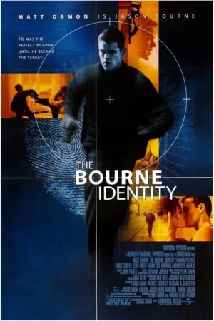 The Bourne Identity 2002 - Classic Movie Poster (24 x 36 Inches)-24 x 36 Inches