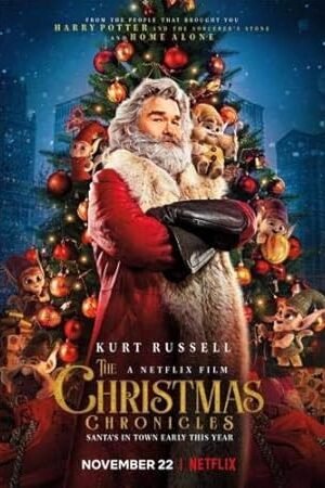 The Christmas Chronicles Kurt Russell Movie Art Poster - No Frame(24 x 36)