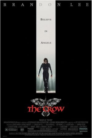 The Crow - Brandon Lee - Movie Poster - 1994 - US Version-24 x 36 Inches