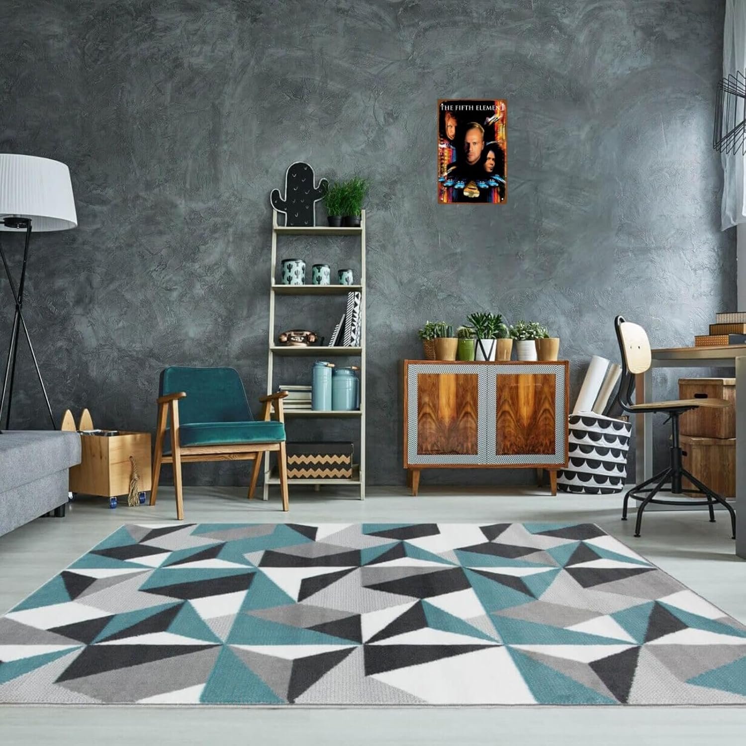 The Fifth Element Movies Colonial Metal Wall Tin Sign Science Fiction Movies Man Cave Decor Retro Gift Vintage Decorations Classic Action Film 8"x12"