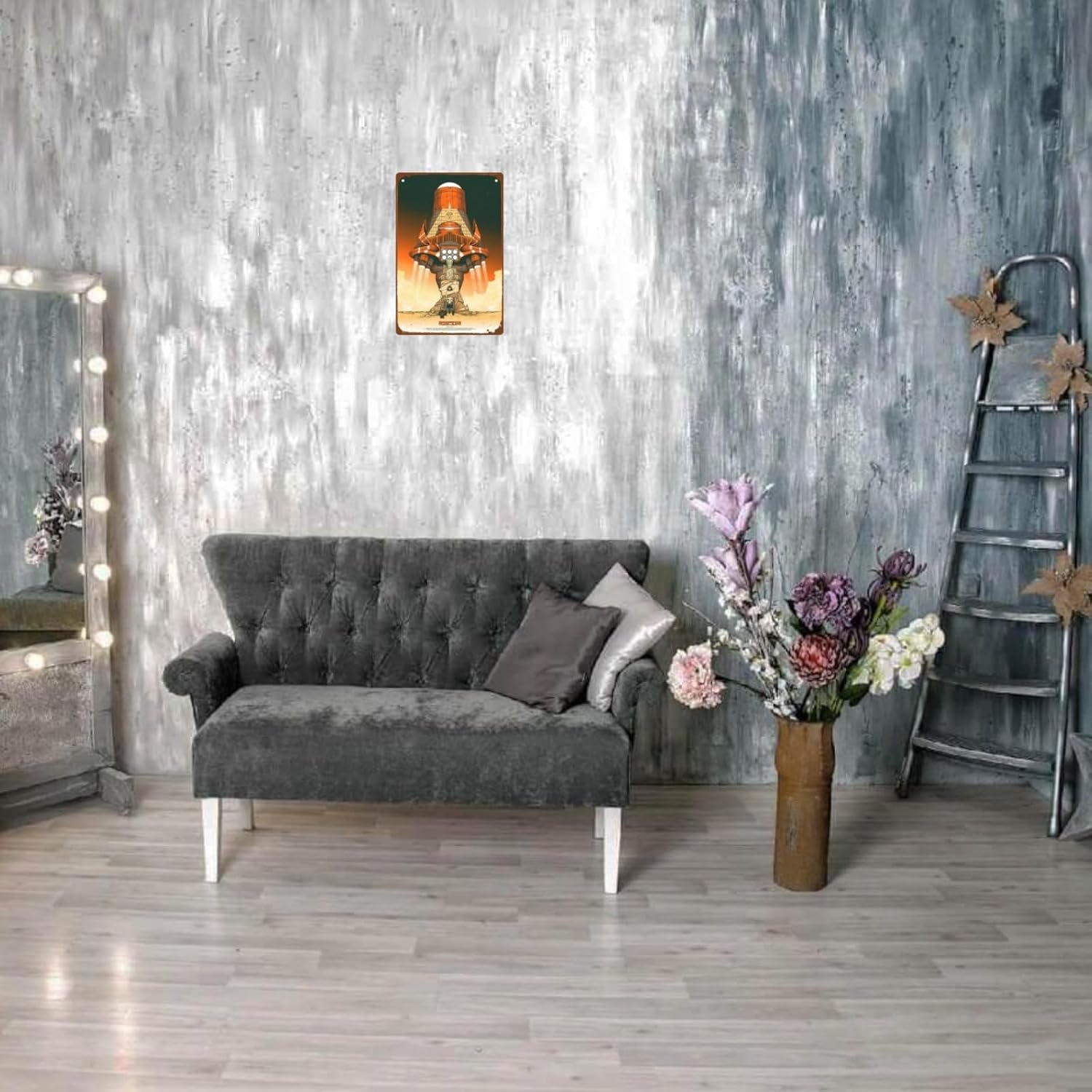 The Fifth Elements Movie Modern Metal Wall Tin Sign Science Fiction Film Man Cave Decor Retro Gift Vintage Decorations Classic Action Movies 8"x12"