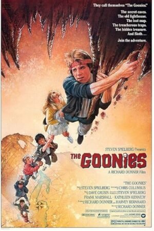 The Goonies - Steven Spielberg - US Version #2 - Movie Poster-12 x 18 Inches