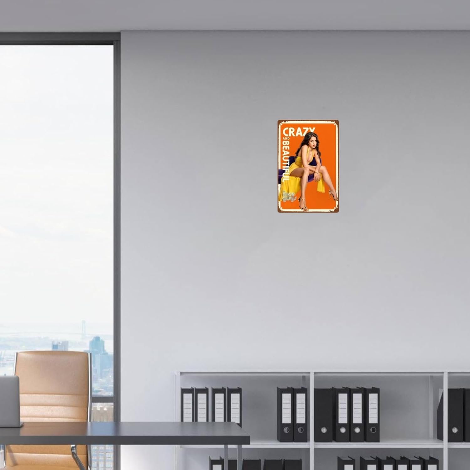 The Nice Guys Movie Metal Wall Tin Sign Action Movie Poster Retro Gift Man Cave Decor Vintage Decorations 8"x12"