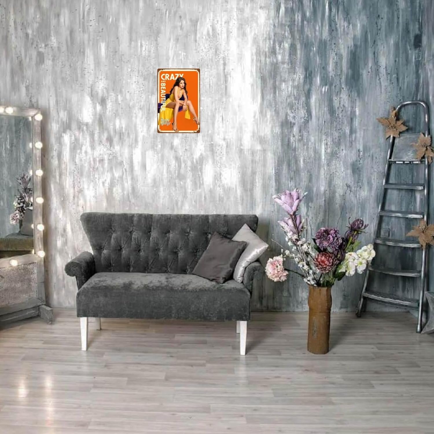 The Nice Guys Movie Metal Wall Tin Sign Action Movie Poster Retro Gift Man Cave Decor Vintage Decorations 8"x12"