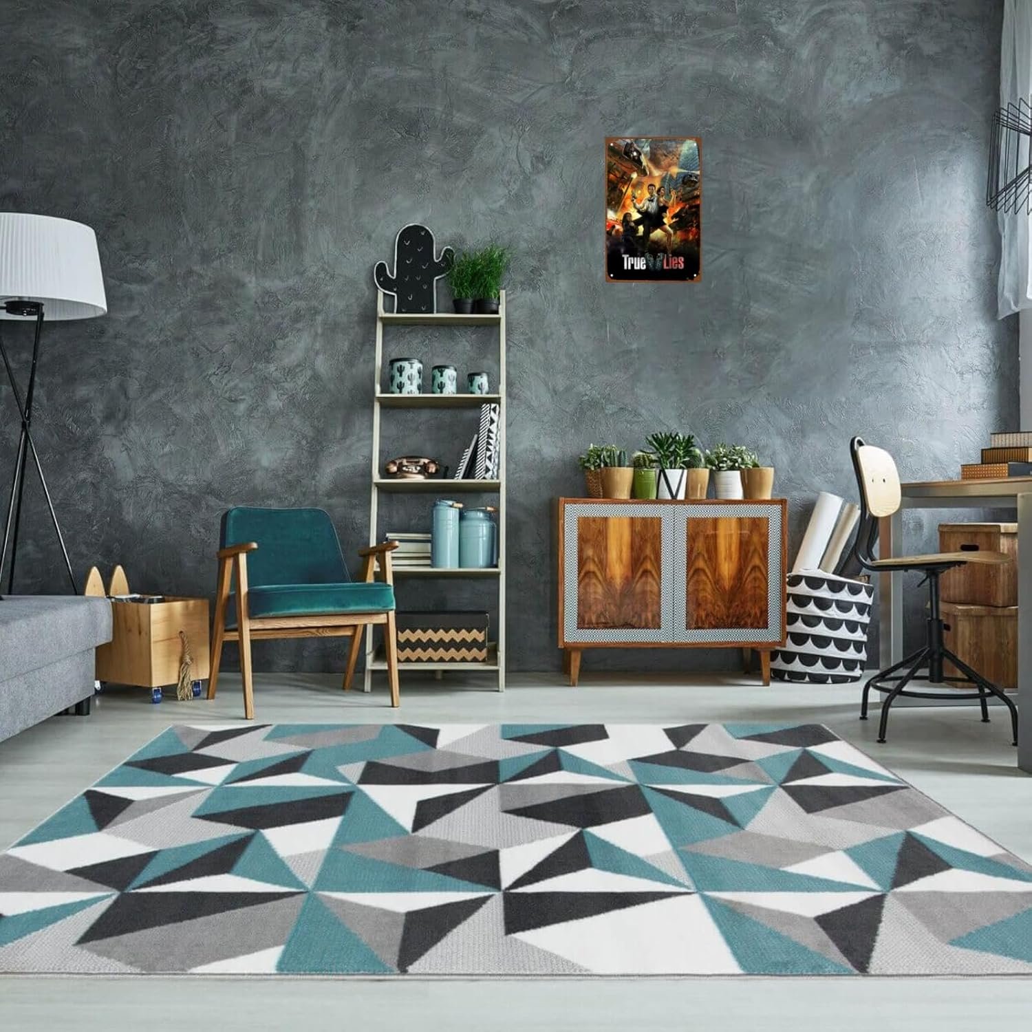 The True Lies Movie Metal Wall Tin Sign Action Drama Film Traditional Retro Gift Man Cave Decor Vintage Decorations Adventure Fighting Films 8"x12"