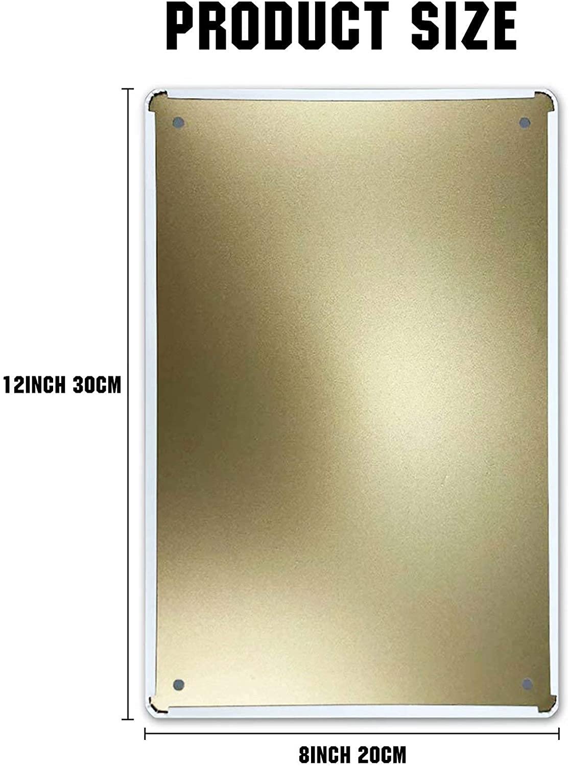 Tin Sign For Sign 8 x 12 Inches Decor Art Garage Metal Signs Vintage Gym Man Cave Cafe The 2Nd Amendment G. Washington Vintage Look