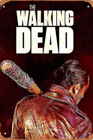 Tin Sign For Vintage Metal Sign The Walking Dead The Walking Dead - 8 x 12 Inches Sign for Home Bar Pub Garage Decor Gifts