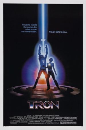 Tron 1982 - Teaser v1 - Classic Movie Poster-8 x 12 Inches (US/CAN Only)