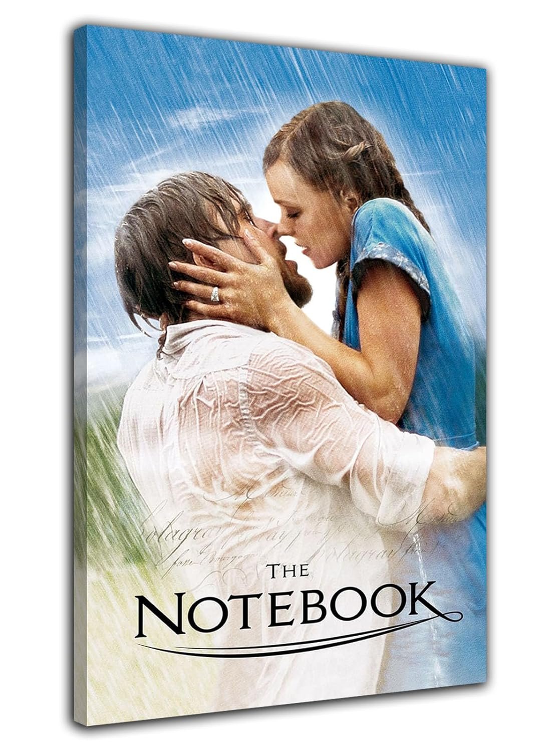 Vintage Movie The Notebook Poster Print Wall Art Canvas Painting Room Aesthetic Bedroom Decoration Pictures (Unframed, (24x36inch(60x90cm)