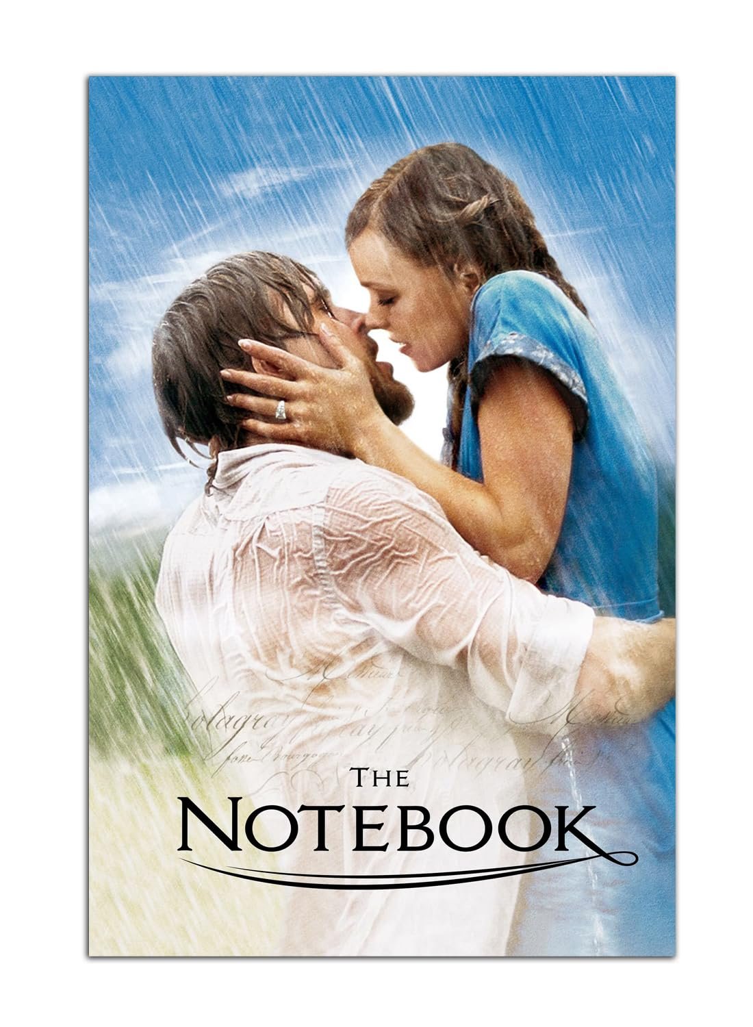 Vintage Movie The Notebook Poster Print Wall Art Canvas Painting Room Aesthetic Bedroom Decoration Pictures (Unframed, (24x36inch(60x90cm)