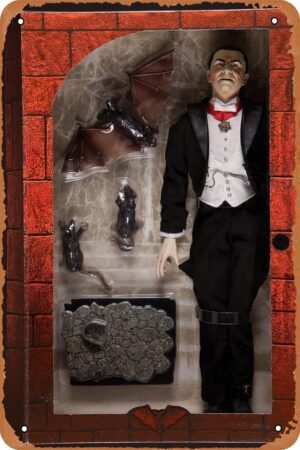 Vintage Movie Tin Sign,Dracula 2001 Poster Vintage Metal Sign Retro Wall Decor 12x8 Inches