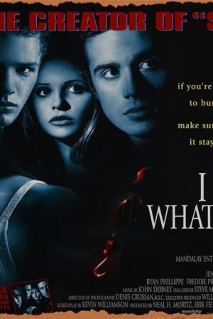 Vintage Movie Tin Sign,I Know What You Did Last Summer Poster Vintage Metal Sign Retro Wall Decor 12x8 Inches