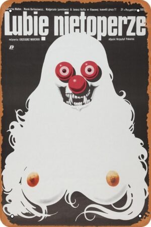 Vintage Movie Tin Sign,I Like Bats Poster Vintage Metal Sign Retro Wall Decor 12x8 Inches