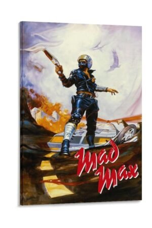 Vintage Posters Mad Max Movie Posters Poster Decorative Painting Canvas Wall Art Living Room Posters Bedroom Painting 12x18inch(30x45cm)