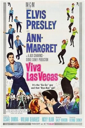 Viva Las Vegas - Elvis Presley - 1963 - Movie Poster - US Version #2-12 x 18 Inches