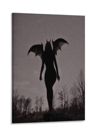 VTNIZHEG Aesthetic Posters Devil in The Forest Poster Cool Art Wall Art Home Decor Gift Ideas Poster Decorative Painting Canvas Wall Art Living Room Posters Bedroom Painting...