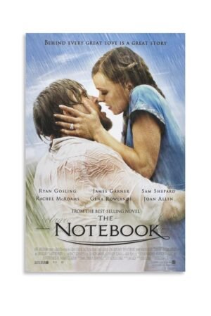 VTNIZHEG Movie Poster The Notebook Modern Contemporary Love Wall Art Poster 12x18inch(30x45cm) Bedroom Decor