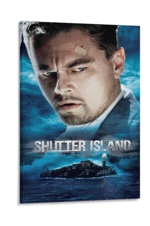 Wall Paintings Posters Shutter Island Movie Posters Custom Poster Prints Poster Decorative Painting Canvas Wall Art Living Room Posters Bedroom Painting 20x30inch(50x75cm)