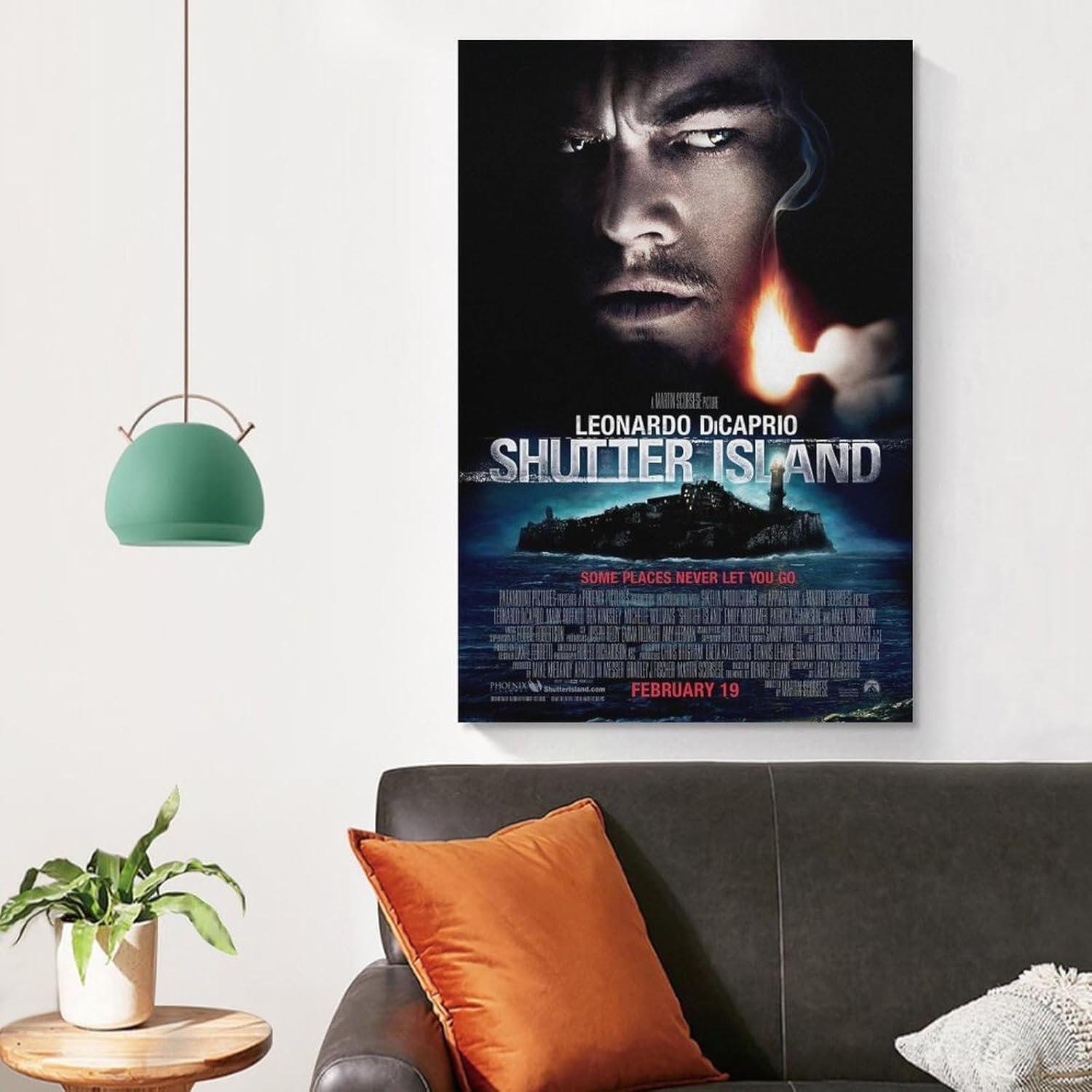 Wall Paintings Posters Shutter Island Movie Posters Custom Poster Prints Canvas Art Poster And Wall Art Picture Print Modern Family Bedroom Decor Posters 08x12inch(20x30cm)