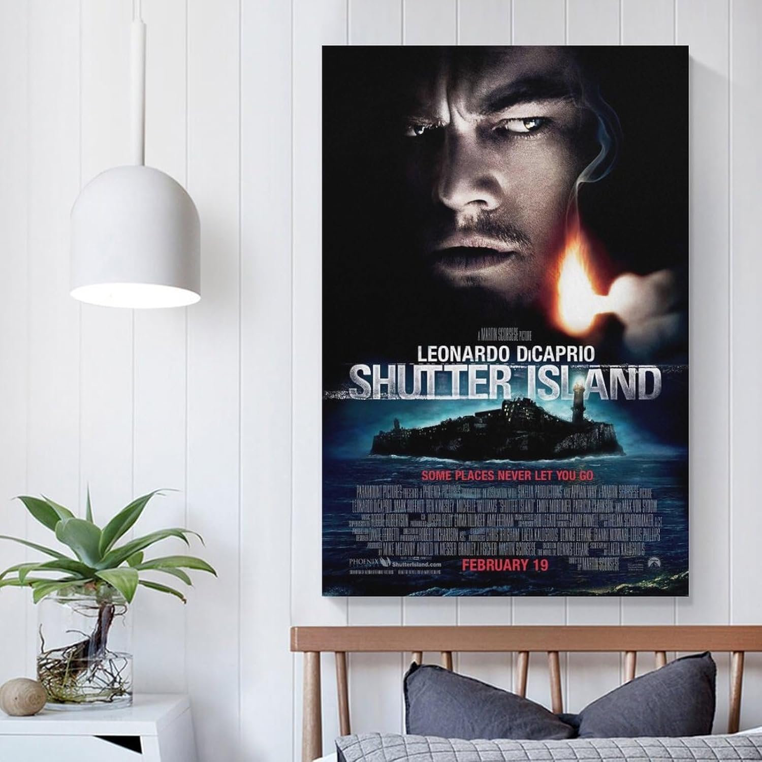 Wall Paintings Posters Shutter Island Movie Posters Custom Poster Prints Canvas Art Poster And Wall Art Picture Print Modern Family Bedroom Decor Posters 08x12inch(20x30cm)