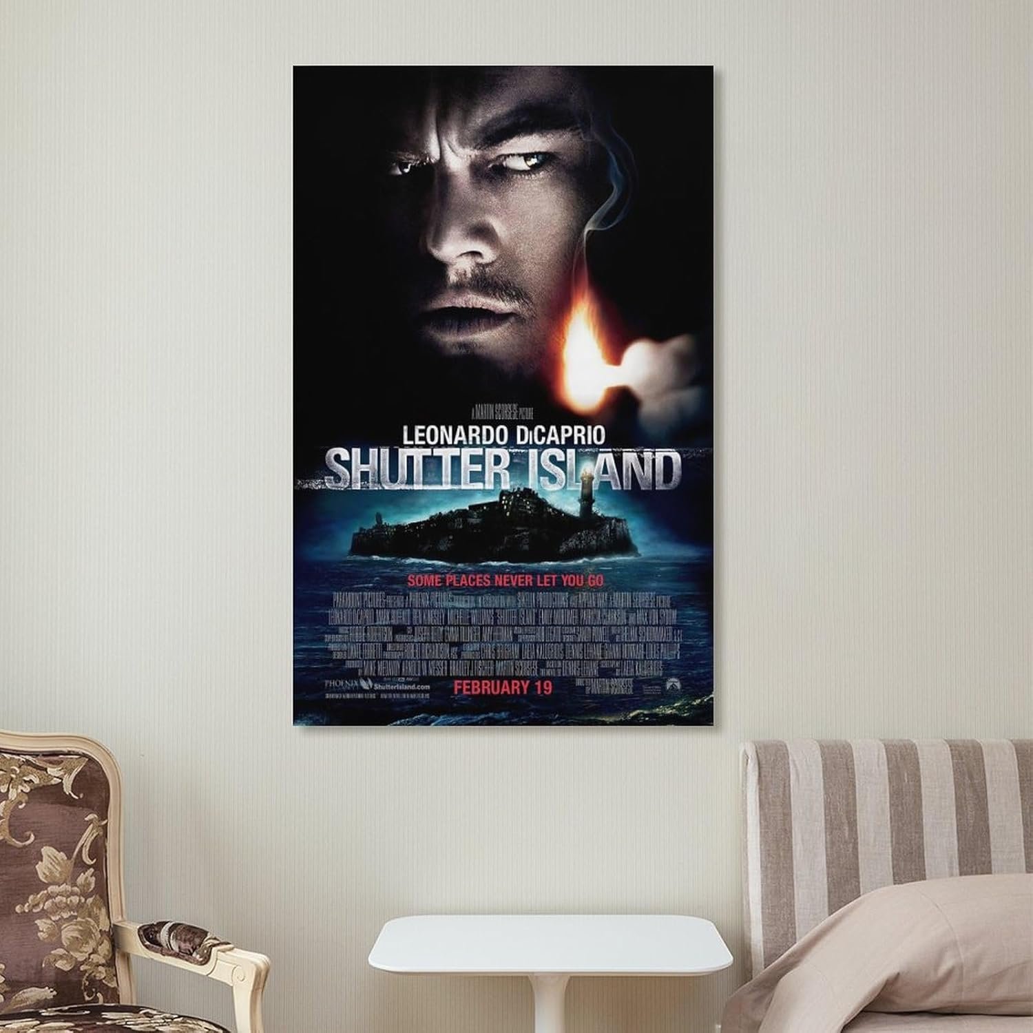 Wall Paintings Posters Shutter Island Movie Posters Custom Poster Prints Canvas Art Poster And Wall Art Picture Print Modern Family Bedroom Decor Posters 08x12inch(20x30cm)