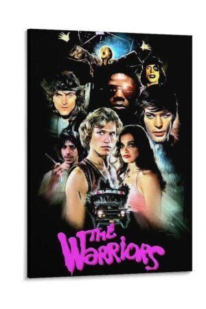 Wall Paintings The Warriors Movie Posters Prints Poster Decorative Painting Canvas Wall Art Living Room Posters Bedroom Painting 08x12inch(20x30cm)