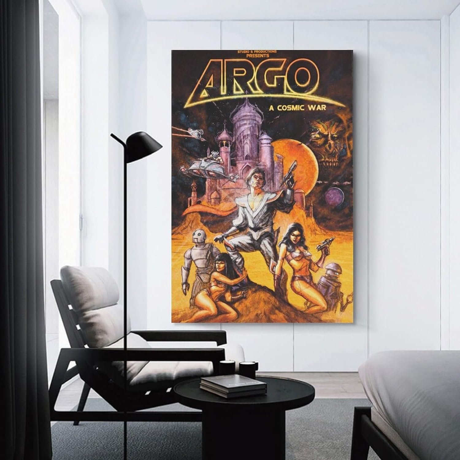 Wall Posters Argo Movie Poster Poster Decorative Painting Canvas Wall Art Living Room Posters Bedroom Painting 08x12inch(20x30cm)
