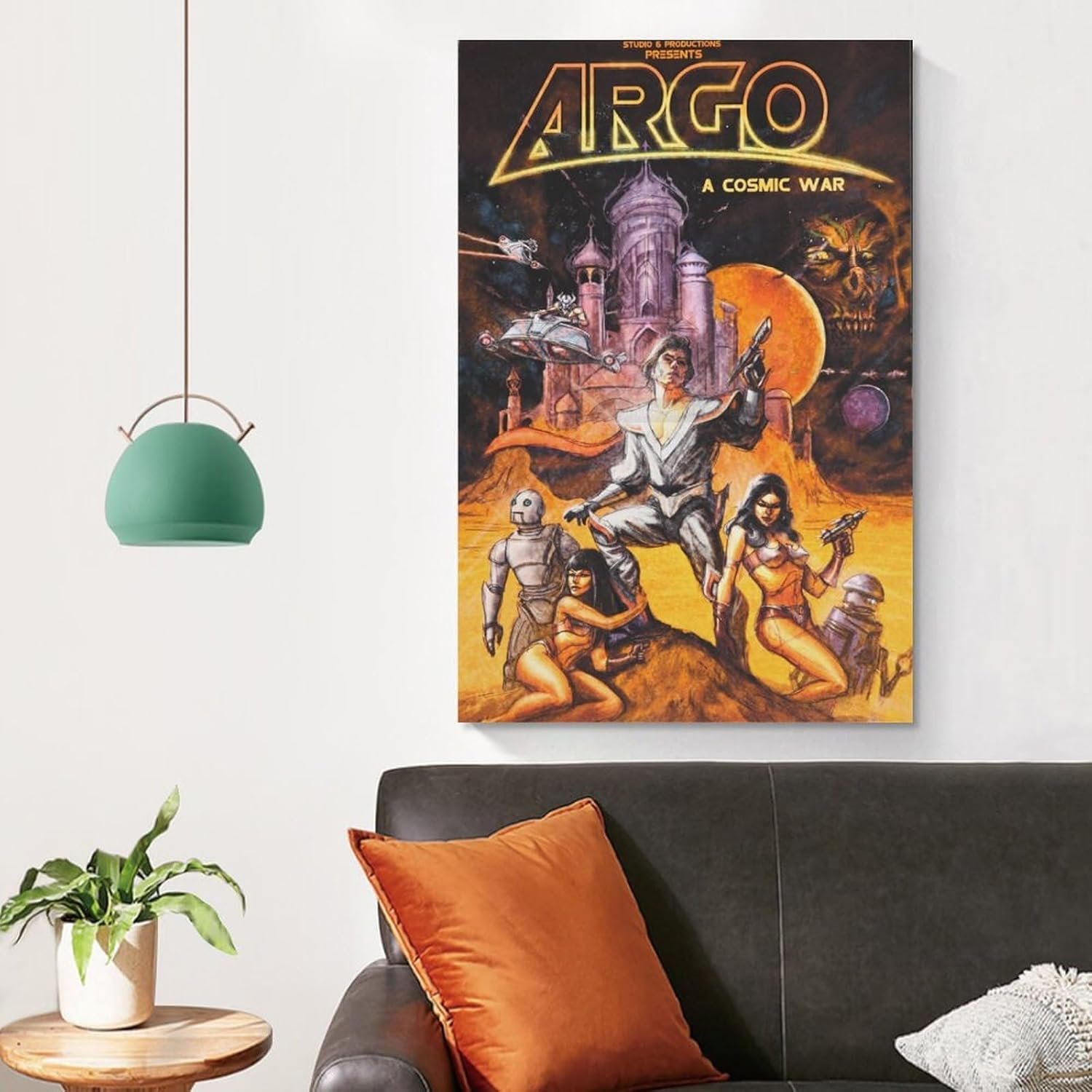 Wall Posters Argo Movie Poster Poster Decorative Painting Canvas Wall Art Living Room Posters Bedroom Painting 08x12inch(20x30cm)