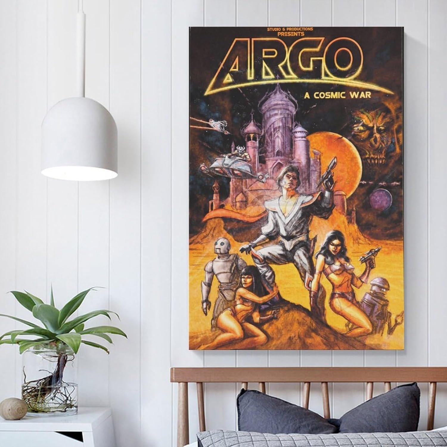 Wall Posters Argo Movie Poster Poster Decorative Painting Canvas Wall Art Living Room Posters Bedroom Painting 08x12inch(20x30cm)