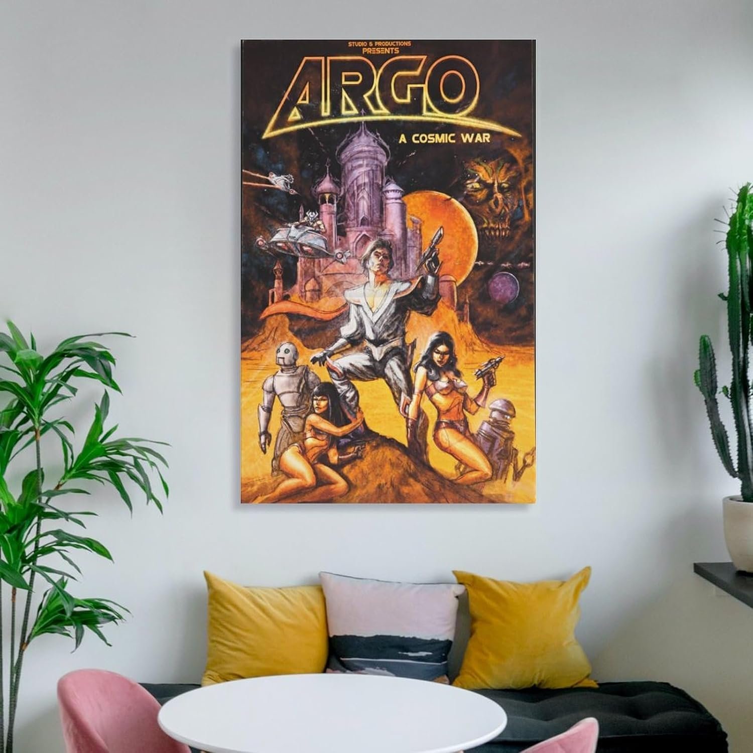 Wall Posters Argo Movie Poster Poster Decorative Painting Canvas Wall Art Living Room Posters Bedroom Painting 08x12inch(20x30cm)