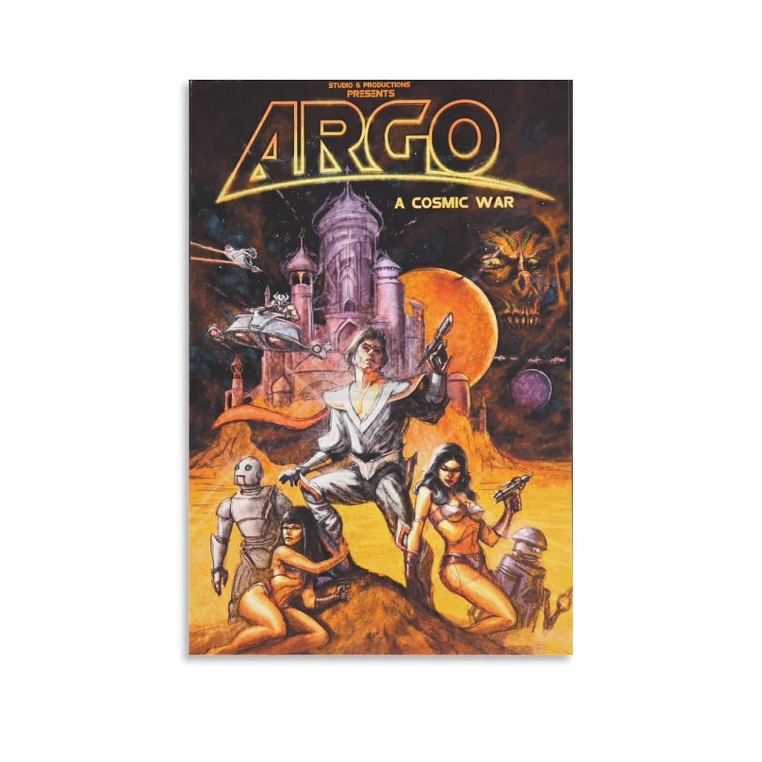 Wall Posters Argo Movie Poster Poster Decorative Painting Canvas Wall Art Living Room Posters Bedroom Painting 08x12inch(20x30cm)