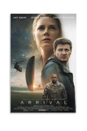 Wall Posters Arrival Movie Posters Prints Poster Decorative Painting Canvas Wall Art Living Room Posters Bedroom Painting 12x18inch(30x45cm)