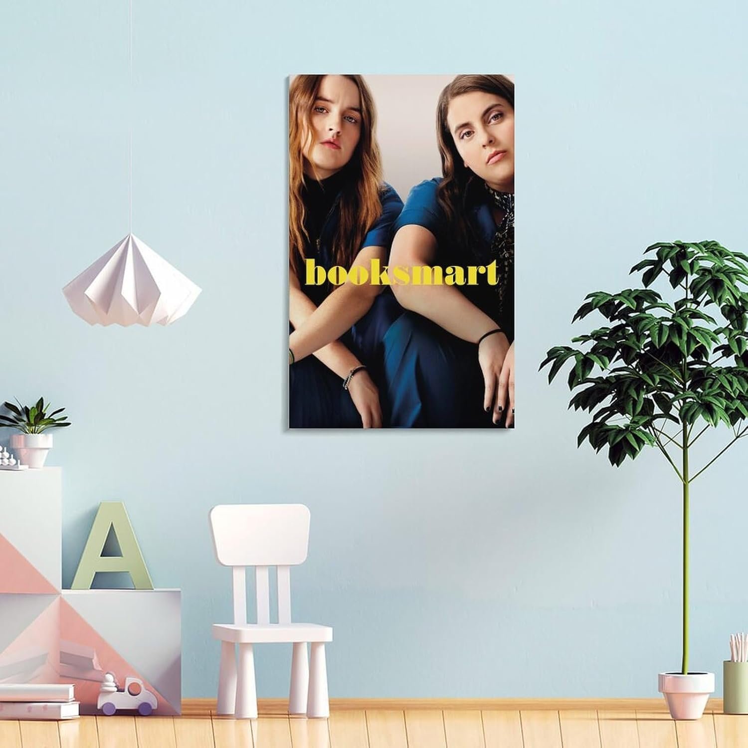 Wall Posters Booksmart Movie Posters Canvas Art Poster And Wall Art Picture Print Modern Family Bedroom Decor Posters 08x12inch(20x30cm)