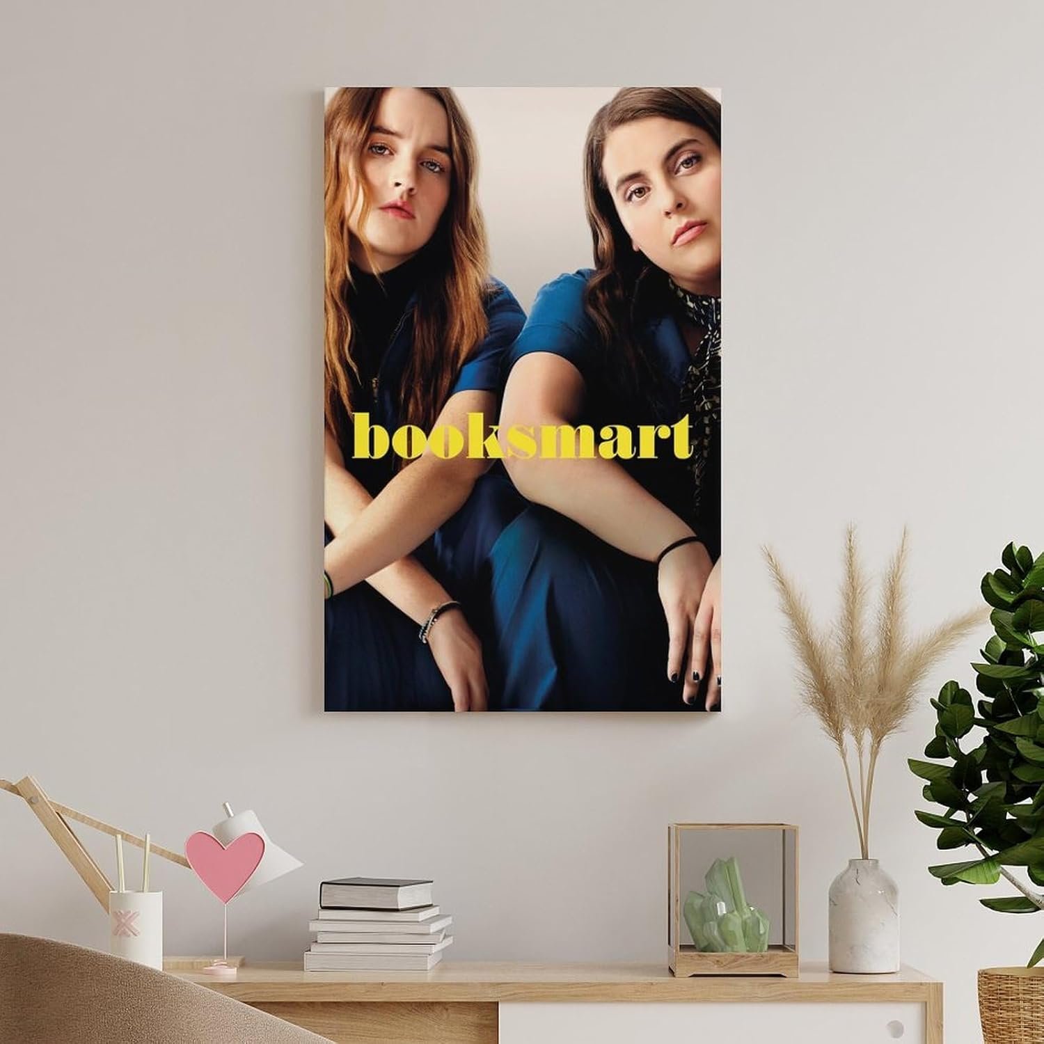 Wall Posters Booksmart Movie Posters Canvas Art Poster And Wall Art Picture Print Modern Family Bedroom Decor Posters 08x12inch(20x30cm)