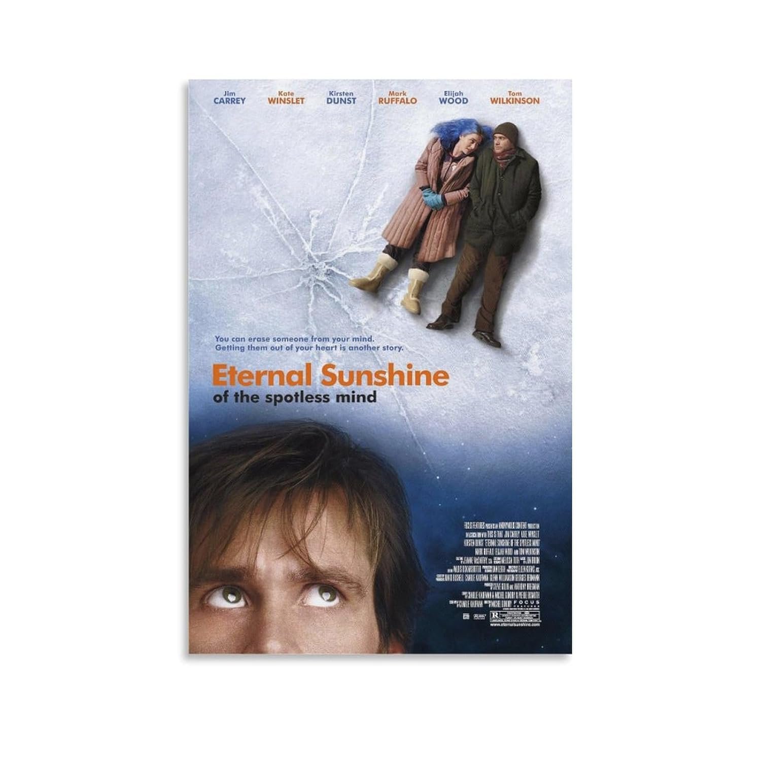 Wall Posters Depicting Eternal Sunshine of The Spotless Mind Movie Posters Custom Poster Prints Poster Decorative Painting Canvas Wall Art Living Room Posters Bedroom Painting...