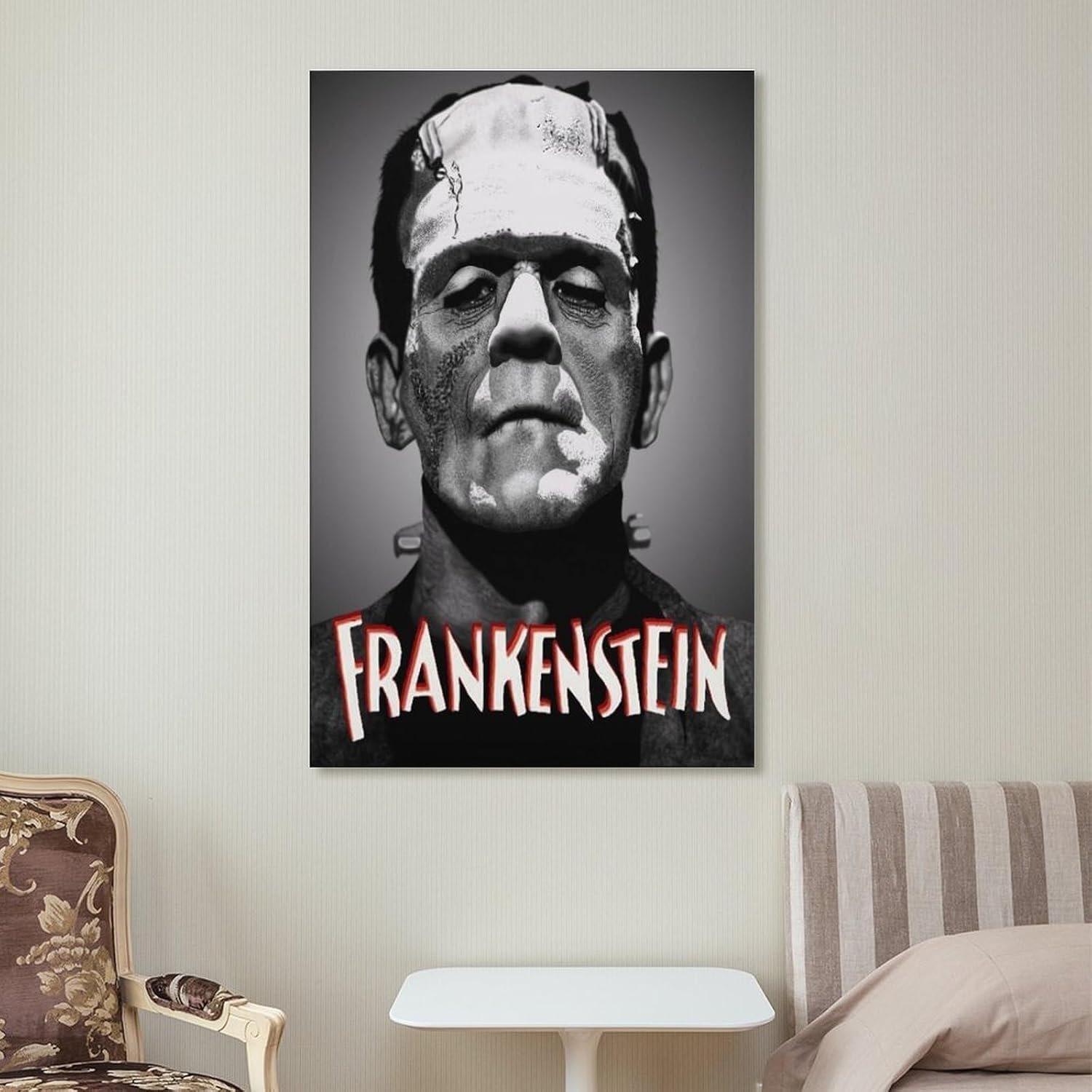 Wall Posters Frankenstein Horror Movie Posters Prints Poster Canvas Art Poster And Wall Art Picture Print Modern Family Bedroom Decor Posters 24x36inch(60x90cm)