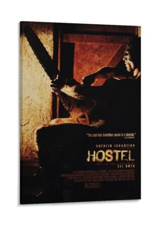 Wall Posters Hostel Horror Movie Posters Prints Canvas Art Poster And Wall Art Picture Print Modern Family Bedroom Decor Posters 20x30inch(50x75cm)