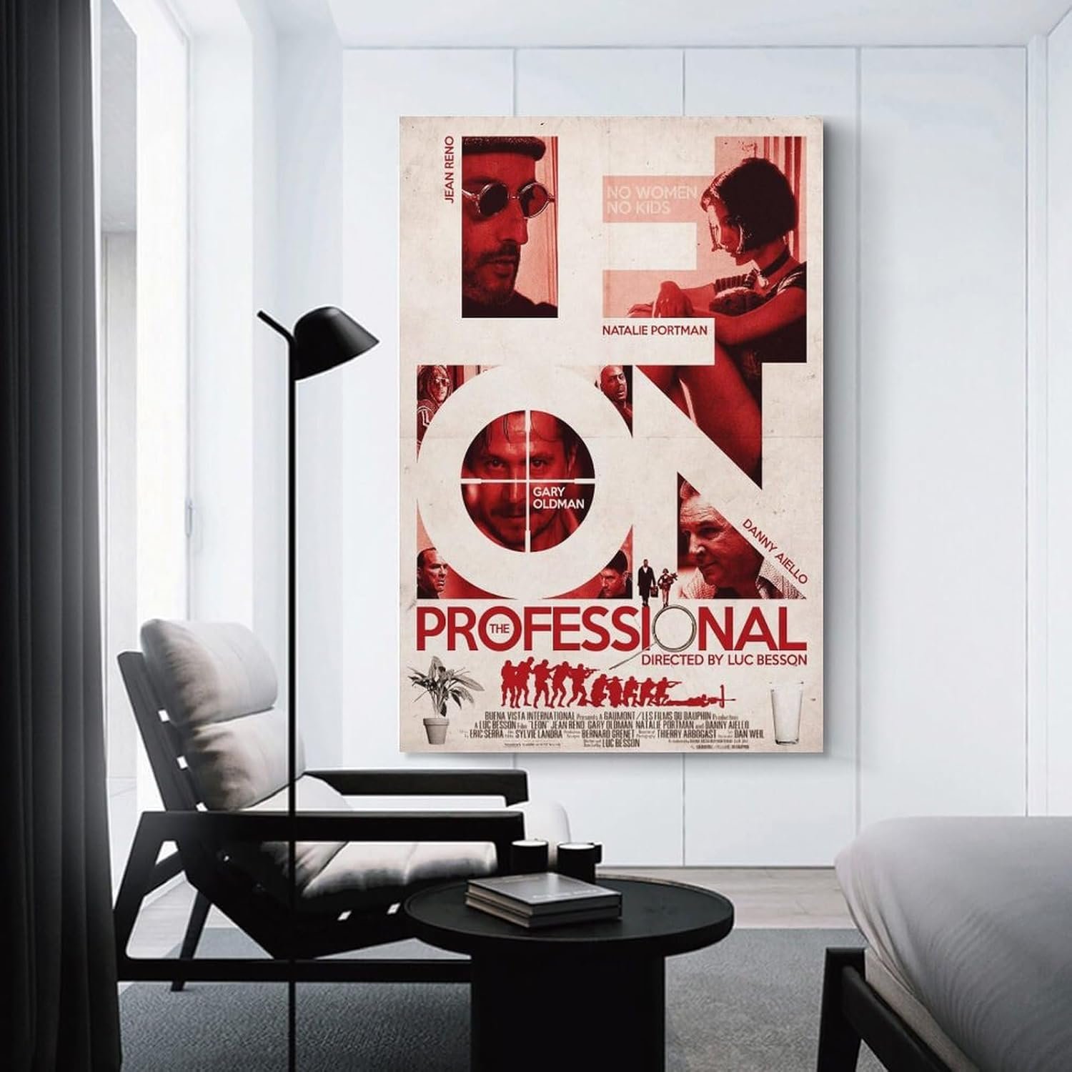 Wall Posters Léon The Professional Movie Posters Custom Poster Prints Canvas Art Poster And Wall Art Picture Print Modern Family Bedroom Decor Posters 24x36inch(60x90cm)